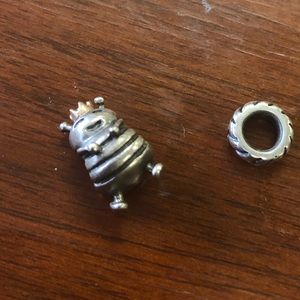 Pandora queen bee charm and spacer